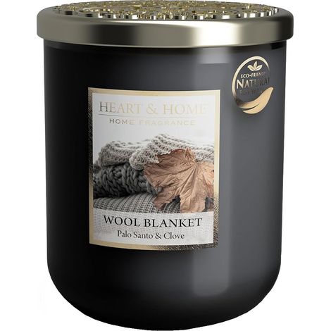 Grande Bougie à la cire de soja Cocooning (1/2)