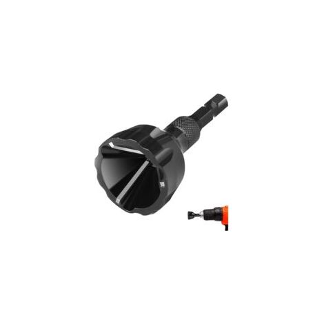 Outil de Chanfrein Externe Deburring Tool Outil d'Ébavurage de Chanfrein Externe à Tige Hexagonale Outils D'ébavurage 3 à 20 mm Ebavureur Réparer Les Vis Enlever de Bavure