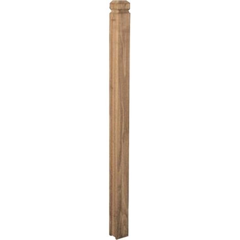 Pali angolari legno naturale aps per patio h125 x7x7 - fraschetti (1/2)
