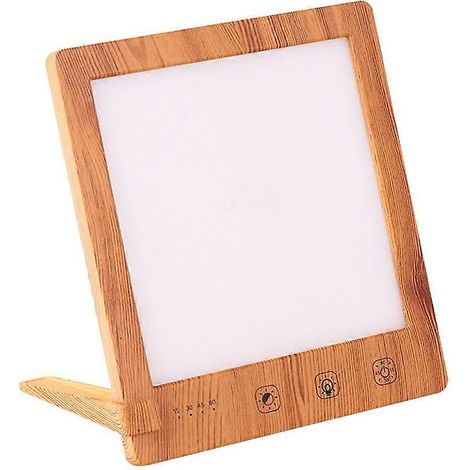 Leuchtstoffröhren-Schreibtischlampe 10000 Lux, Nachttischlampe, UV-freie LED-Lampe, simuliertes Sonnenlicht, Touch-Bedienung mit Ständer (1/5)