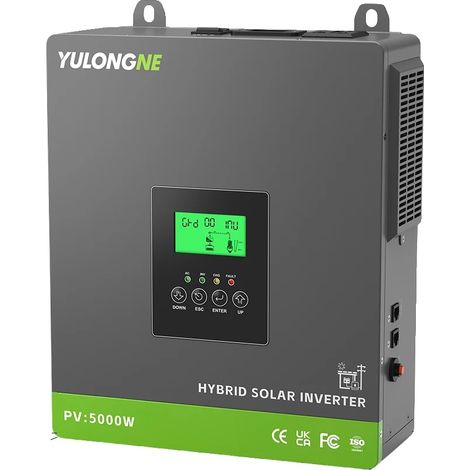 Inversor solar con controlador MPPT integrado, compatible con baterías de litio, 24V-3,3kW (1/2)
