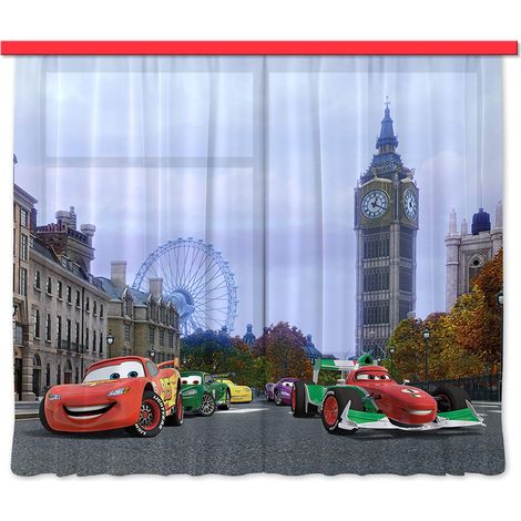 Disney Cars Coppia di Tende per la Cameretta 180x160 cm (1/5)