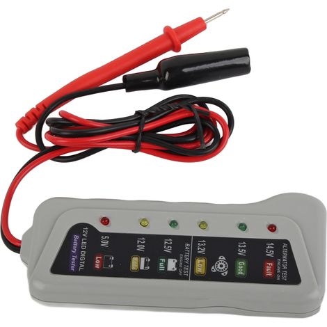 Chargeur testeur batterie voiture 2-14,8V, analyseur système stockage/maintenance, outil vérification véhicule (1/5)