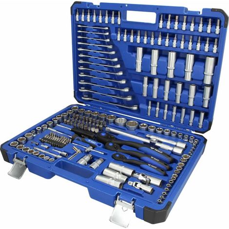 BRILLIANT TOOLS  Juego de  llaves de  vaso 216  pzs. 1/4"  3/8" 1/2"  - BT023216 (1/5)