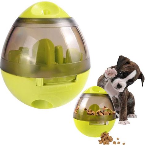 Balle interactive pour chiens - Jeu de réflexion - Stimule l'intelligence - Jouet pour chien - Outil de dressage - Anti-stress - Jouet d'exercice (1/5)