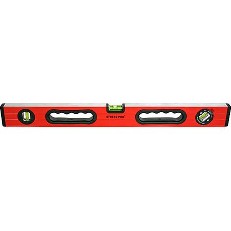 Wasserwaage Strend Pro LE-99R, 800 mm, Redstar
