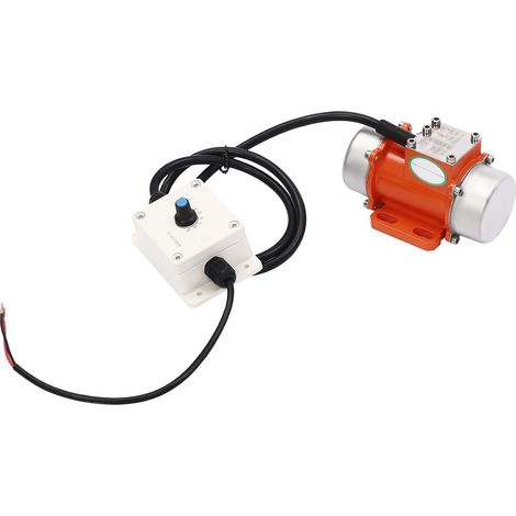 50 W Vibrationsmotor mit Drehzahlregler (DC 24 V) — 9-stufiger Vibrationsmotor (0–4000 U/min) — Vielseitiger Motor für Bergbau, Metallurgie, Kohleindustrie, Energieerzeugung und Bauwesen