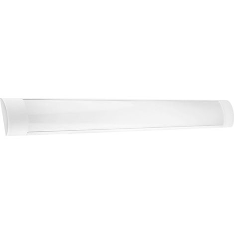 Schermo LED curvo (20W 6400K 2200lm) IP20 120x8,5cm colore bianco