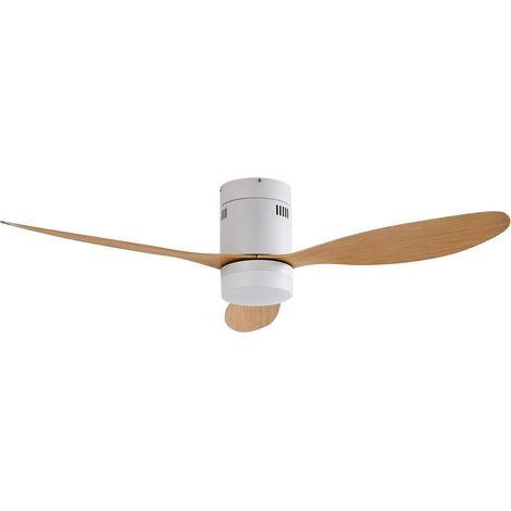 Deckenventilator mit Lampe "Kayu" mit Fernbedienung für Wohnzimmer & Esszimmer von Lucande (1/5)