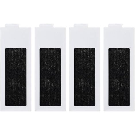 FENOPLASTICAFOREHILL Lot de 4 Filtres HEPA Compatibles avec ECOVACS DEEBOT T20 Omni T20e Filtre de Rechange, Filtre Antibactrien (1/5)
