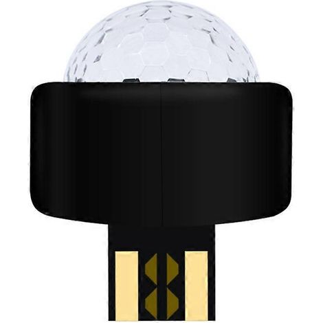 USB-Mini-Discolicht für Familienfeiern und Fahrzeuge, 3 Farben, praktische Taschenlampe