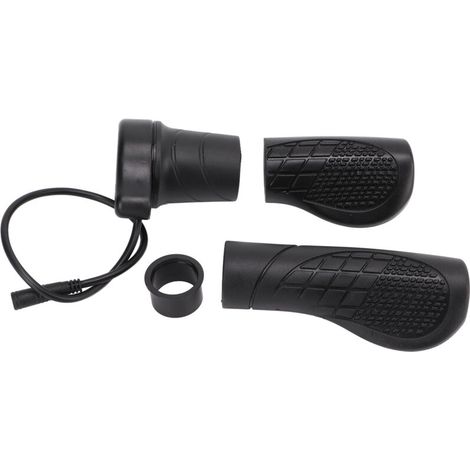 Poignée d'accélérateur étanche 22,2 mm pour moteur Bafang BBS02 BBSHD, idéale pour vélos électriques et kits de conversion. (1/5)
