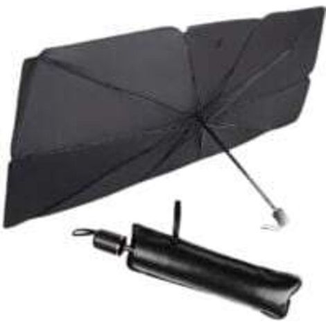 Parapluie Pare-Soleil Pliable pour Pare, Pare-Soleil Pliable Protection Pare Brise Interieur Voiture, Auto Matériau réfléchissant de Protection Solaire Parapluie(14079) (1/4)