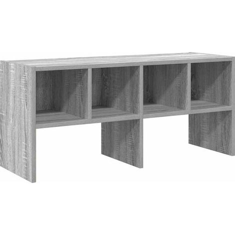 Étagère à chaussures empilable Sonoma, grise, 89,5 x 30 x 40 cm (1/5)