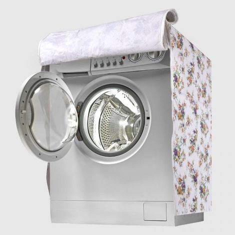 STUPENDA - COPRILAVATRICE FIORELLO 77X60X60CM - SALVA DA ACQUA E MACCHIE (1/3)