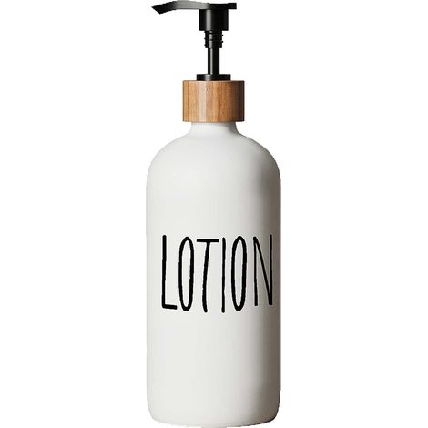 Nachfüllbarer, weißer Flüssigseifenspender, 500 ml, 21 x 7 cm, für Küche und Bad – AquaForge (1/5)