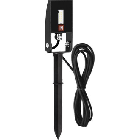 Proiettore LED 3000K NERO SPIDER+ 10 KIT S/EW 10W IP66 PRISMA 3108612