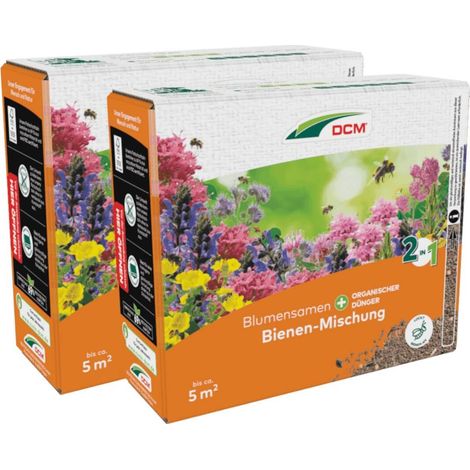 Mélange pour abeilles DCM 530 g Mélange de fleurs à nectar pour abeilles et bourdons