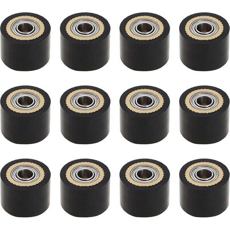 12 Stück 4x10x14mm Andruckwalze, Schneidewalze, Papiereinzugswalze für Mimaki CG-Serie Schneideplotter CG-61