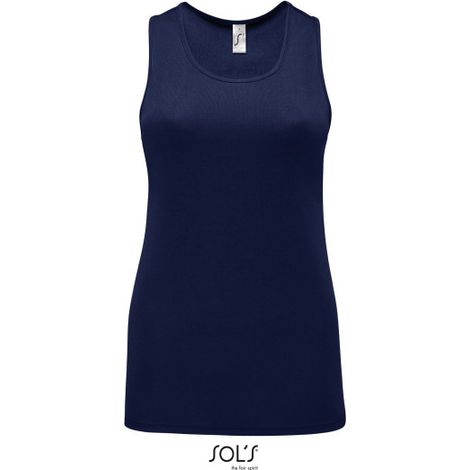 Camiseta De Tirantes De Deporte De Mujer SOL'S SPORTY TT WOMEN S French Marino