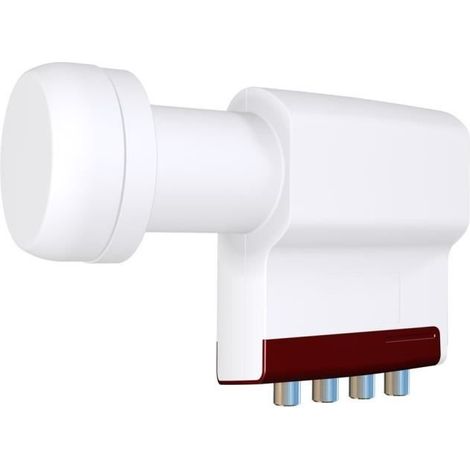 Tête LNB Quattro universelle Inverto Red Extend