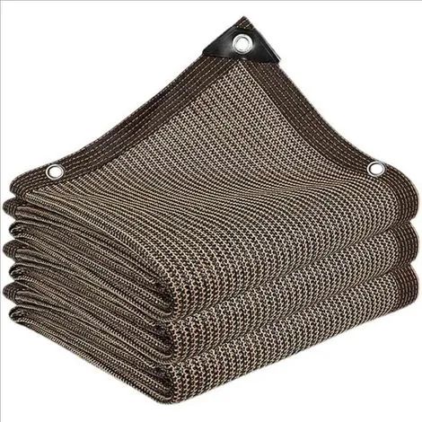 Toile d'ombrage résistante en maille avec œillets, protection solaire et antigel pour plantes, serre, grange, chenil, terrasse, tomates, 55 m (1/3)