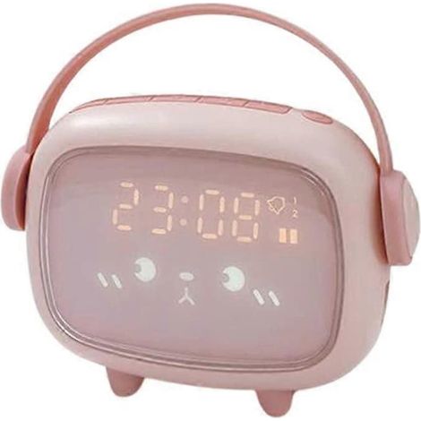 Petit réveil veilleuse pour chambre d'enfant, réveil à poudre (1/5)
