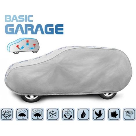 Hochwertige Fahrzeugabdeckung Kegel, Serie BASIC GARAGE L OFF-ROAD, für Jeep/SUV (430–460 cm)
