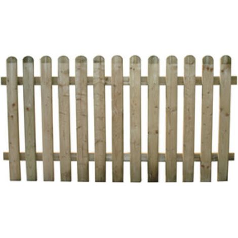Palisade aus imprägniertem Kiefer 180x100