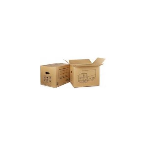Caja de cartón para mudanza Fun&Go 50 x 35 x 35 cm