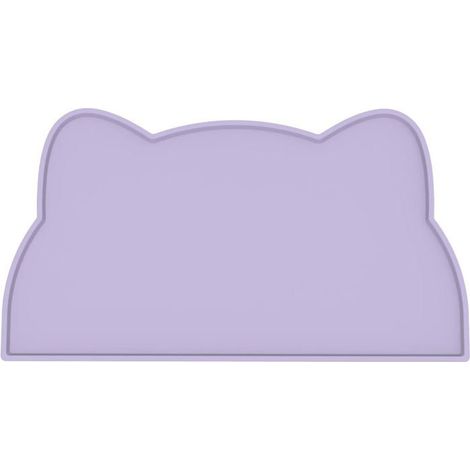 1pc Tapis Gamelle Chat et Chien, Tapis Silicone Bol Antidérapant Tapis de Nourriture pour Animaux Imperméable (Violet) (1/5)