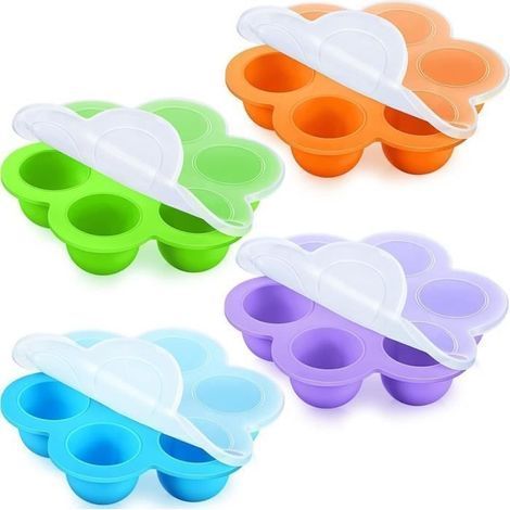4-teiliges Set Eisformen, Silikon-Eisformen (1/4)