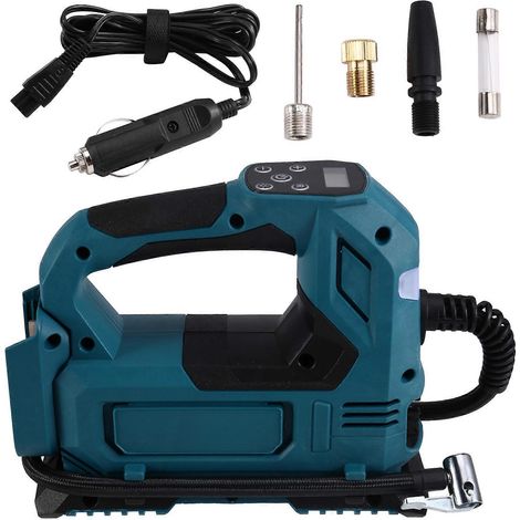 Makita 18V kabellose, tragbare Luftpumpe, kompatibel mit Auto- und Motorradreifen. (1/5)