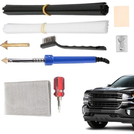 Soudeur Pour Pare-Chocs Voiture Fer À Souder Léger Résistant À La Chaleur  Kit De Soudage Pour Intensif Pour Passionnés Femmes Garage Atelier Extérieur Véhicule (1/5)