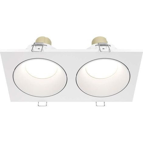 Maytoni Zoom Spot encastré extérieur blanc IP65 2xGU10 (1/3)