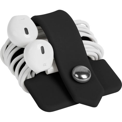 Étui pour casque audio, organisateur de câble, support pour casque, enrouleur de câble, rangement pour casque, gestionnaire de câbles (1/5)