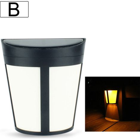 solaire 6 LED lampe de jardin avec détecteur de lumière
