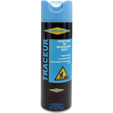 Vernice per marcatura temporanea blu neon 500 ml OUTIFRANCE