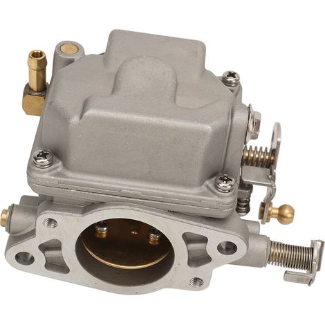 Carburateur aluminium 14301 00 pour moteur hors-bord 2 temps 20CV 25CV 25MLHU, pièce de rechange compatible, carbu bateau, remplacement fiable, haute performance. (1/5)