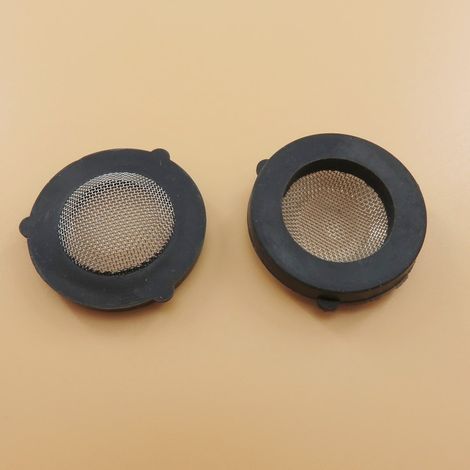 Filtre de 2,5 cm (1 pouce), filtre texturé en acier inoxydable, joint d'étanchéité pour flexible de douche (1/3)