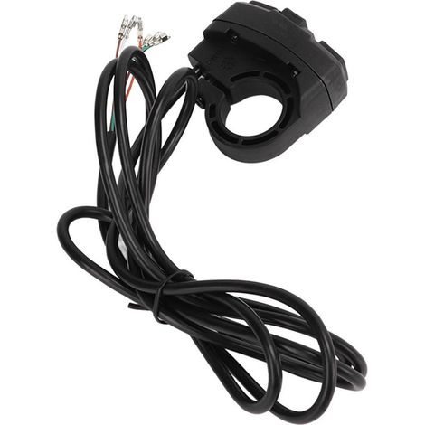 Interrupteur Vélo Électrique - Klaxon Phare Clignotant - 36 V - Pour Guidon 22 2 Mm - 1 Pièce (1/5)
