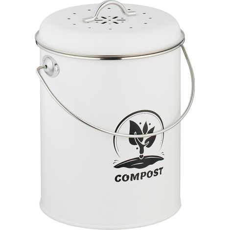 Contenedor de compost con filtro de olores capacidad de 55 litros (1/5)