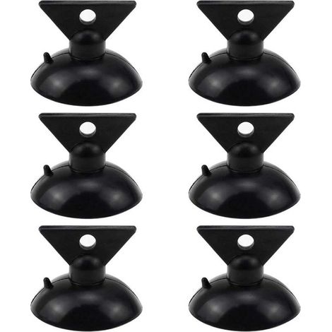 Outil d'enlèvement des ampoues -6 pièces dans un paquet, pour ampoule de lampe, outil de suçoir, outil de ventouse halogène LED GU10 MR16 – Noir (1/4)