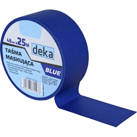 Cinta de pintor azul 48 mm x 25 m - D-300-0004