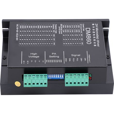 Schrittmotortreiber, Schrittmotorsteuerung, DM860, unterstützt PUL/DIR/CW/CCW-Modus (1/5)