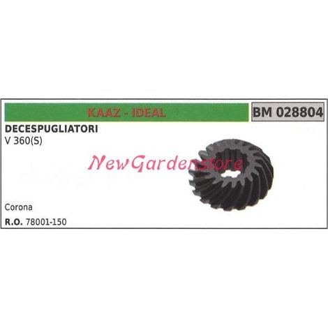 KAAZ-Kegelradpaar KAAZ-Bürstenmäher V 360(S) 028804