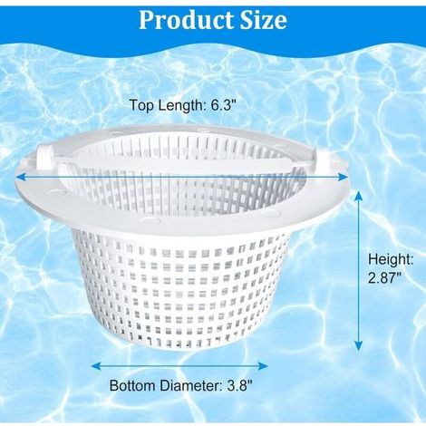 Panier de Skimmer Hayward SP1091WM – Compatible Pentair HydroSkim 513330 (1/5)