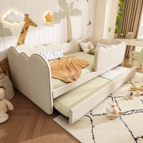 Tavolo da pranzo estensibile 140x80 cm legno naturale, 4-6 persone - CHICFURN (1/5)