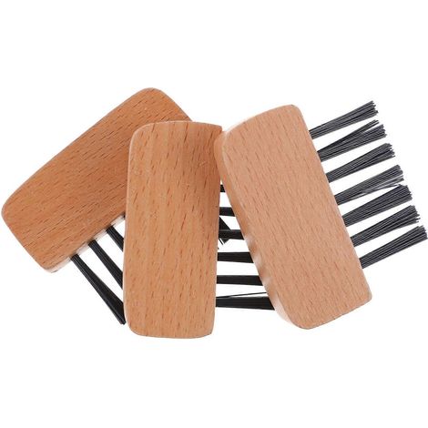 Brosse de nettoyage pour marbre de softball avec manche en bois, ensemble de 15 pièces - Sûre et facile à ranger (1/5)