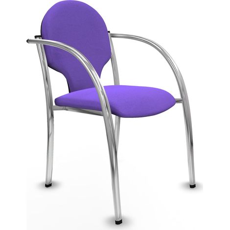 Silla de Recepción Hellín Piqueras y Crespo 220PTCRB82 Lila 2 Unidades